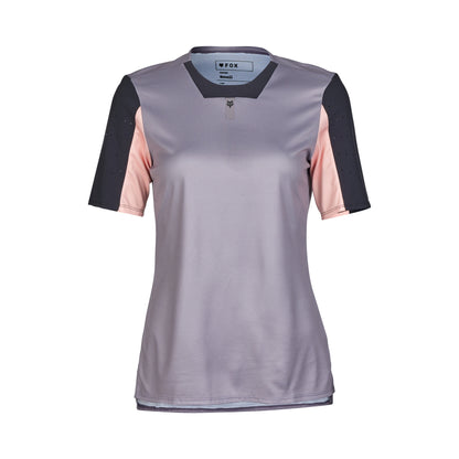 Fox Racing Defend Short Sleeve MTB Jersey - Womens - Stone
