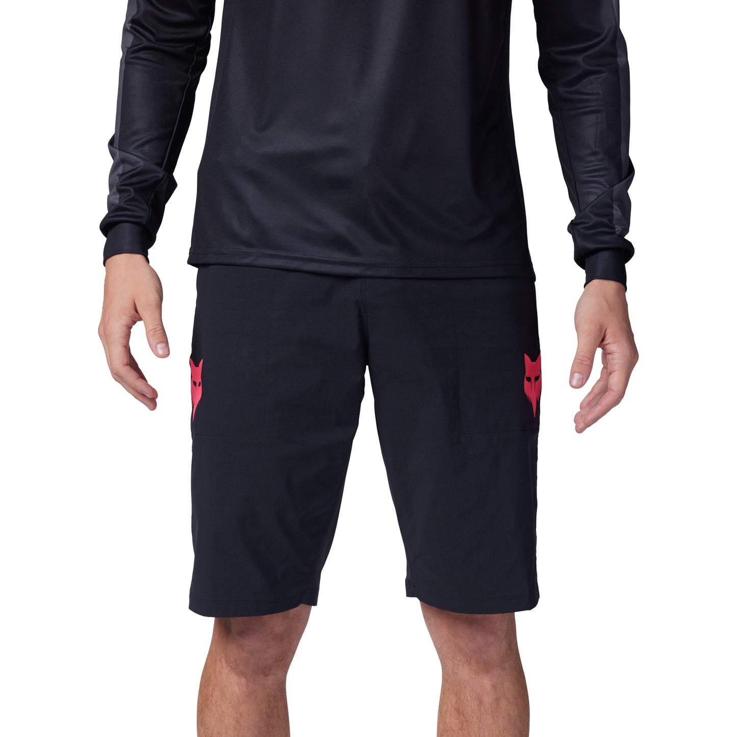 Fox Racing Ranger MTB Race Short - Black-Pink