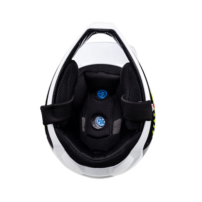 Leatt MTB Gravity 2.0 Full Face Helmet - White-Black - 2024