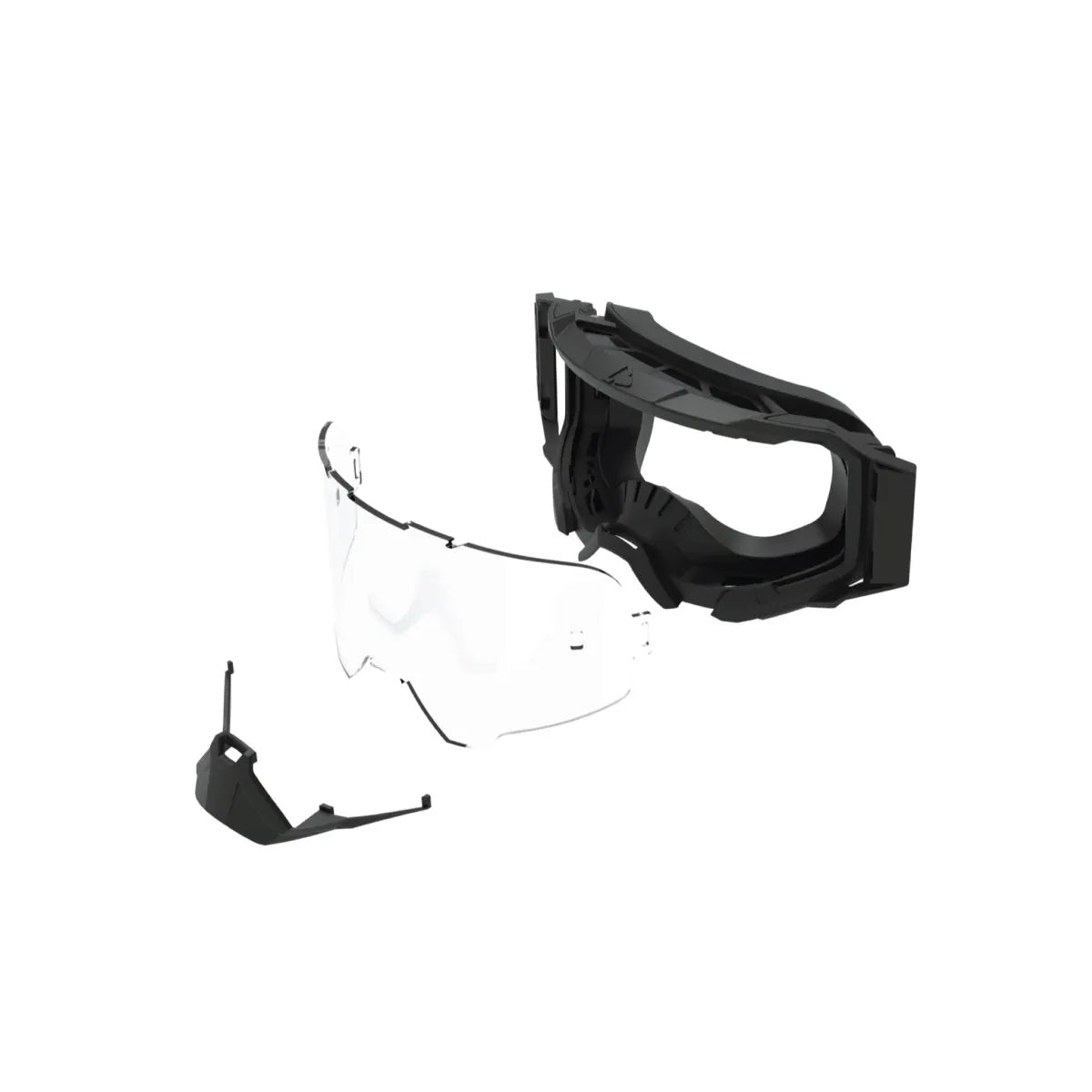 Leatt Velocity 5.5 MTB Goggle - Red-Light Gray - 2024