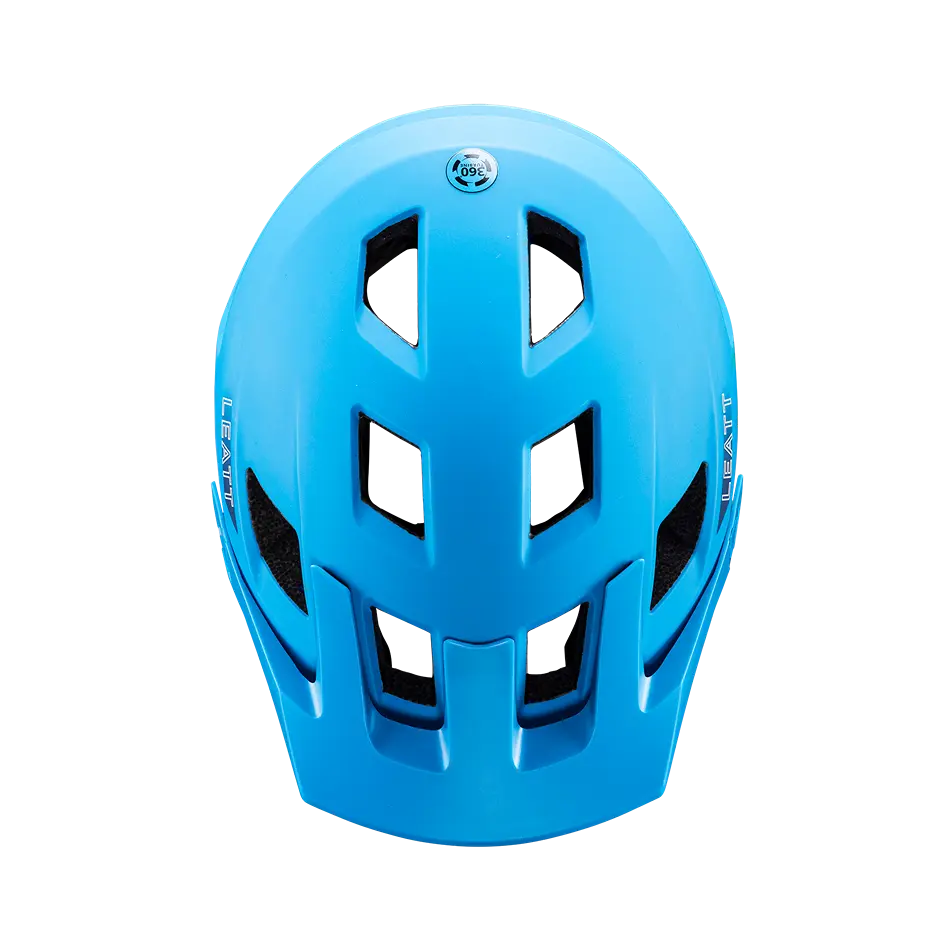 Leatt AllMtn 1.0 MTB Helmet - Cyan - 2024