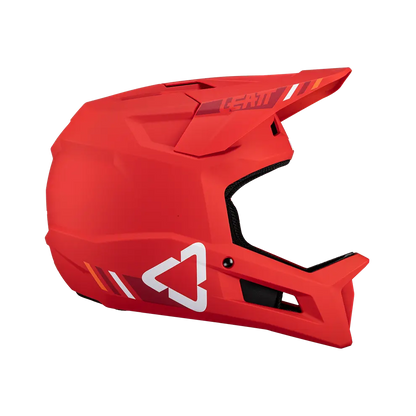 Leatt MTB Gravity 1.0 Full Face Helmet - Red - 2024
