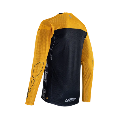 Leatt Gravity 4.0 Long Sleeve MTB Jersey - Gold - 2024