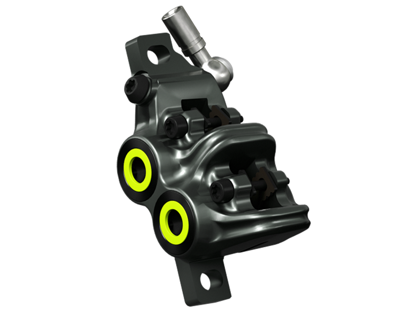 Magura MT7 PRO Disc Brake - Black-Yellow