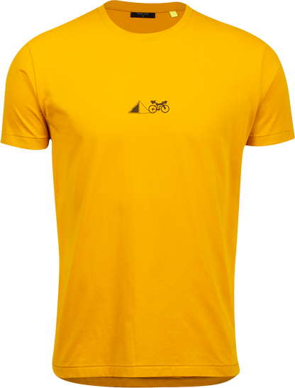 Pearl Izumi Graphic Tee Shirt - Lean It - Gold