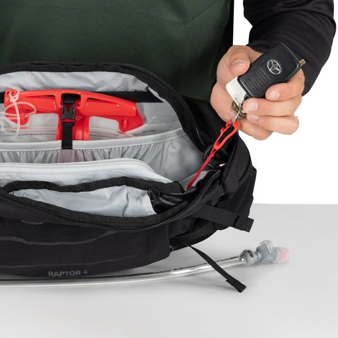 Osprey Raptor 4 Hydration Belt - Pediment Gray