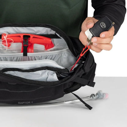 Osprey Raptor 4 Hydration Belt - Pediment Gray