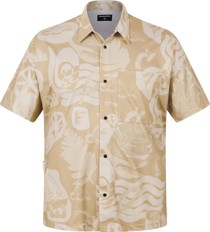 Endura AllTrack Ride Short Sleeve Resort Shirt - Sand