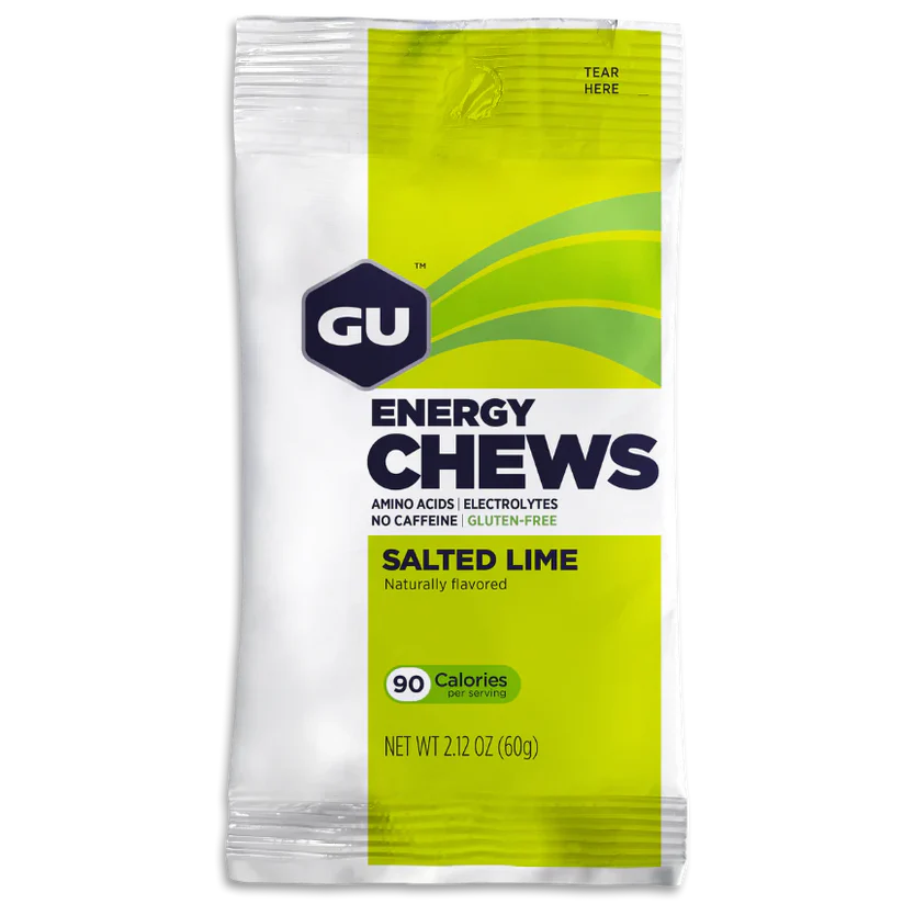 GU Energy Chews Double Serving Bag - Salted Lime