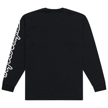 Troy Lee Designs Signature Long Sleeve Tee - Black