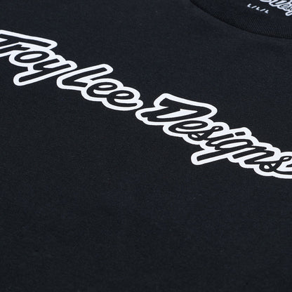 Troy Lee Designs Signature Long Sleeve Tee - Black
