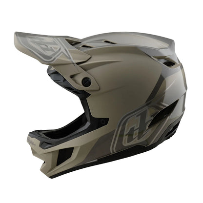 Troy Lee Designs D4 Polyacrylite Full Face Helmet - Shadow - Timber