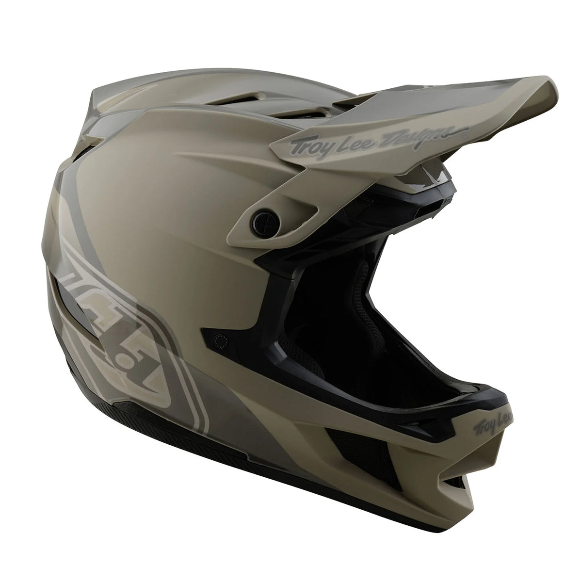 Troy Lee Designs D4 Polyacrylite Full Face Helmet - Shadow - Timber