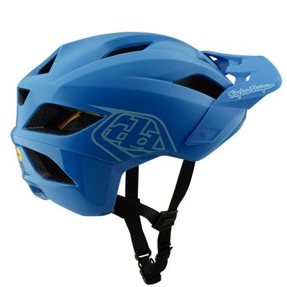Troy Lee Designs Flowline MTB Helmet - Point - Cobalt-Blue