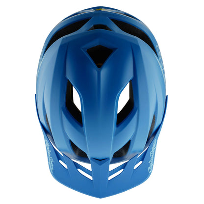 Troy Lee Designs Flowline MTB Helmet - Point - Cobalt-Blue