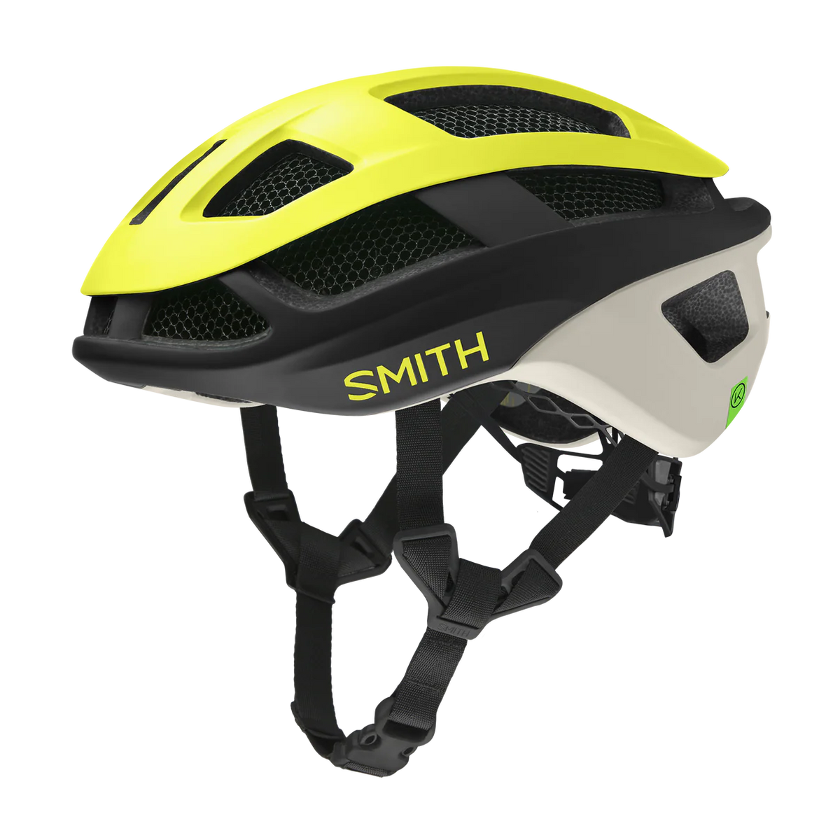 Smith Trace MIPS Road Helmet - Matte Neon Yellow Viz