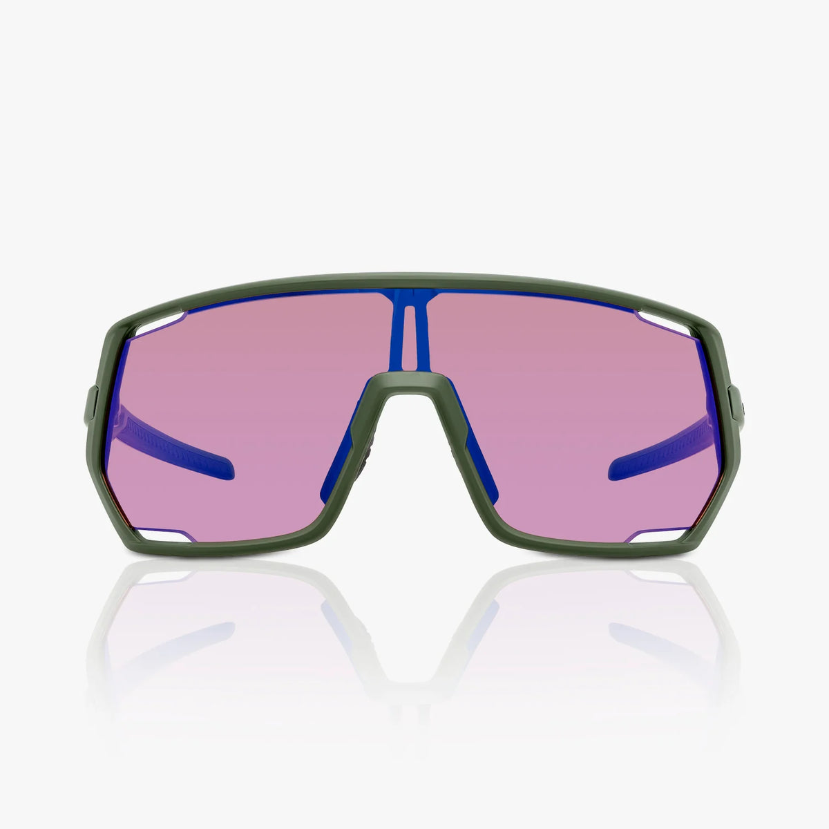 Shimano Technium 2 Sunglasses - Dark Olive - Ridescape Off-Road Lens