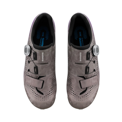Shimano RX600W SPD Off Road Shoes - Womens - Gray-Purple