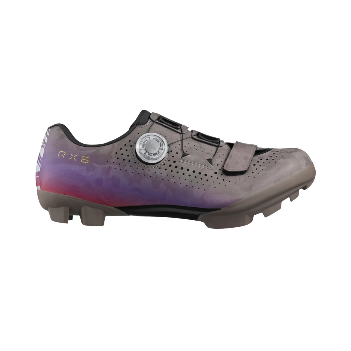 Shimano RX600W SPD Off Road Shoes - Womens - Gray-Purple