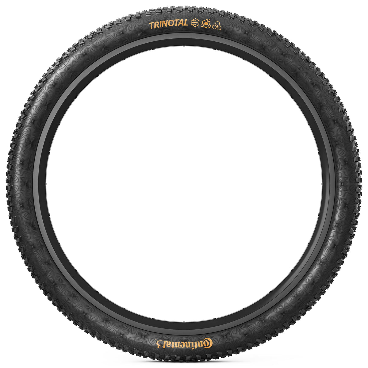 Continental Trinotal Trail Grip 26" Folding MTB Tire - Black