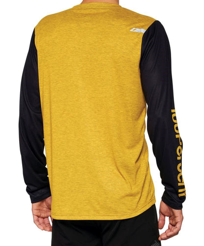 100% Airmatic Long Sleeve MTB Jersey - Dijon