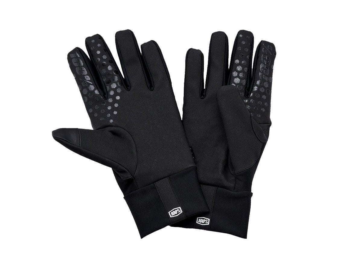 100% Hydromatic Brisker Winter MTB Glove - Black