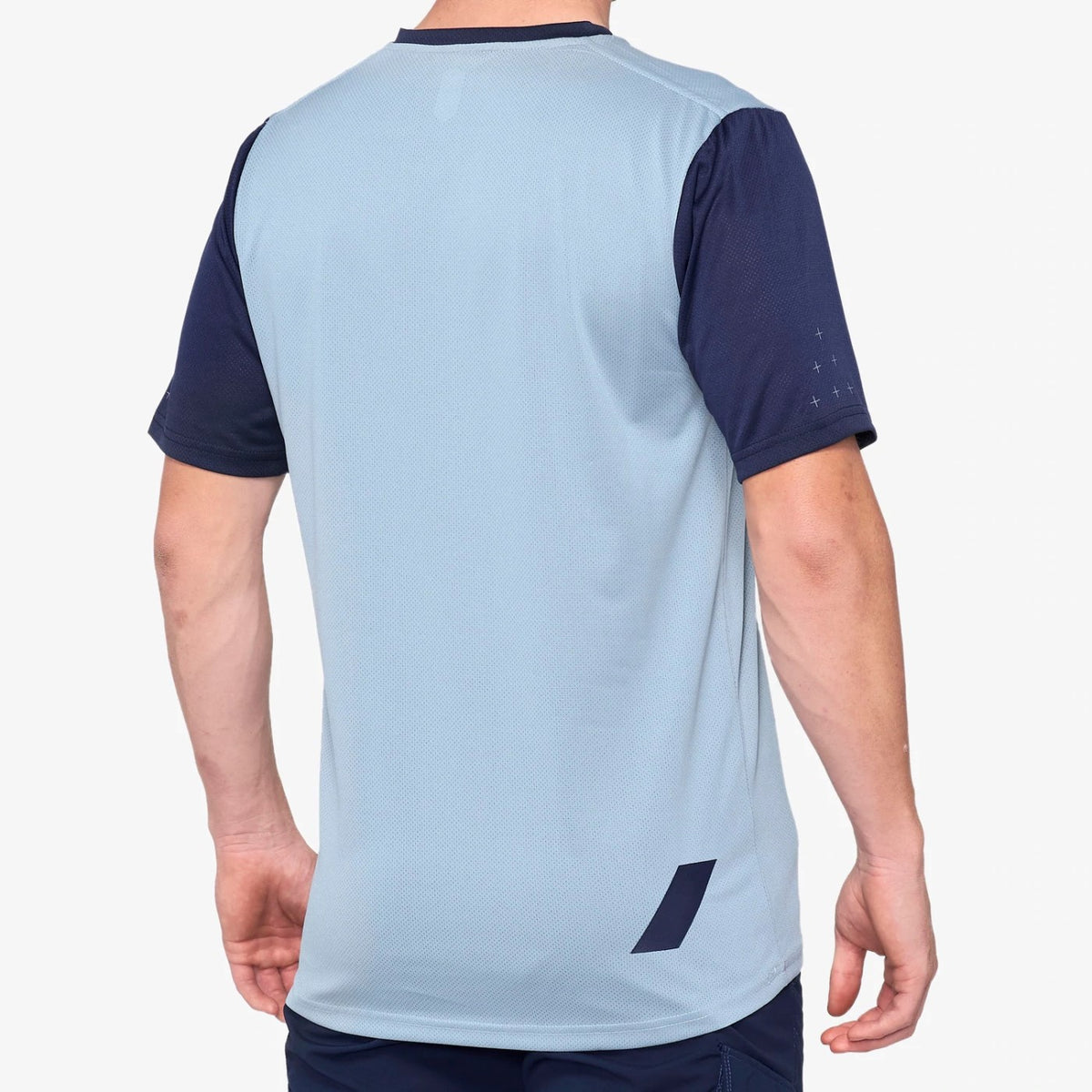 100% Ridecamp Short Sleeve MTB Jersey - Blue-Navy