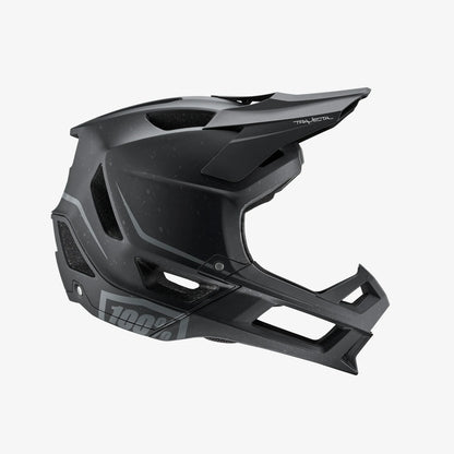 100% Trajecta Full Face Helmet - Black - 2021 Black Large 