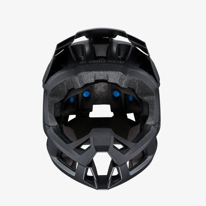 100% Trajecta Full Face Helmet - Black - 2021