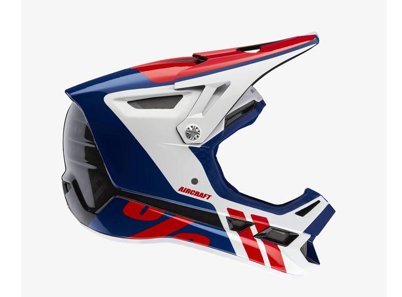 100% Aircraft MIPS DH Full Face Helmet - Fusion - Navy Navy X-Small 