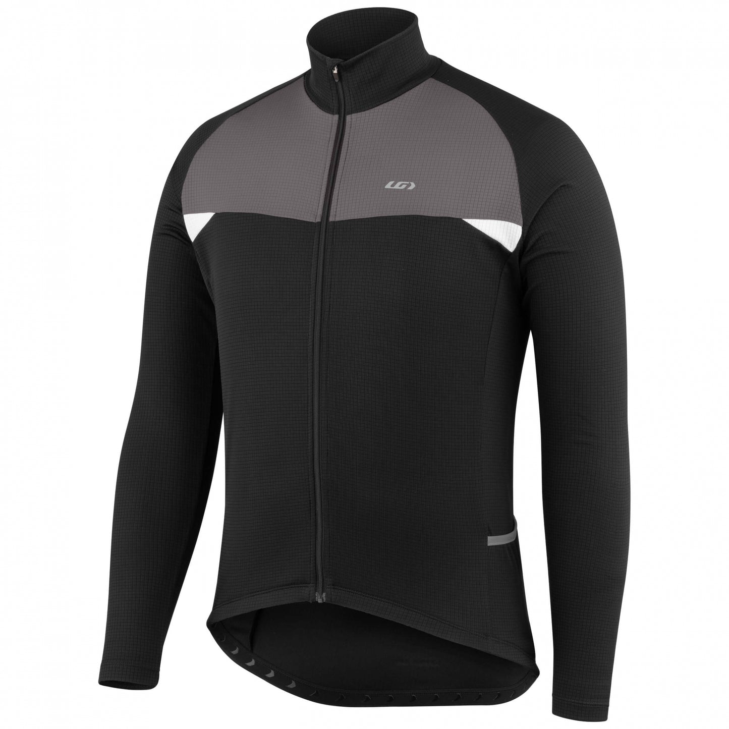 Louis Garneau Peloton Short Sleeve Road Jersey - Black-Gray