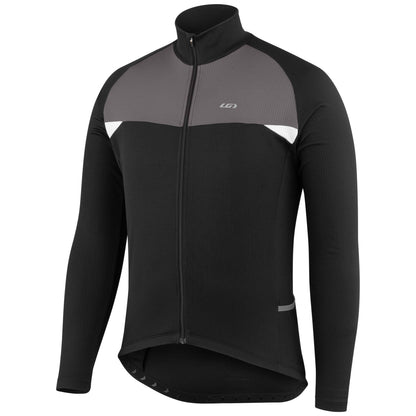 Louis Garneau Peloton Short Sleeve Road Jersey - Black-Gray