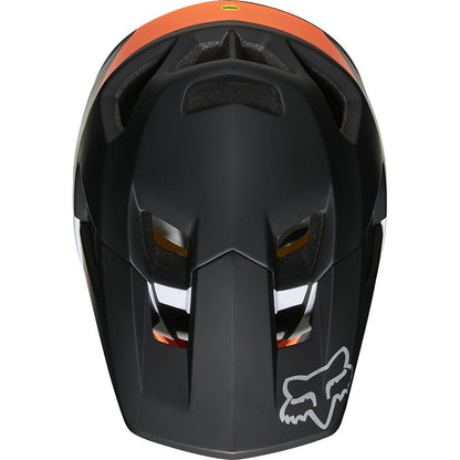 Fox Racing Proframe Ltd Edition Full Face Helmet - Black-White-Orange Black - White - Orange Small 