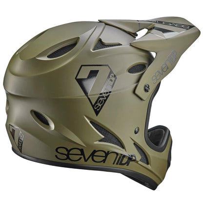 7 iDP M1 Full Face Helmet - Youth - Army Green
