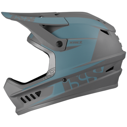 iXS Xact Evo Full Face Helmet - Ocean-Graphite