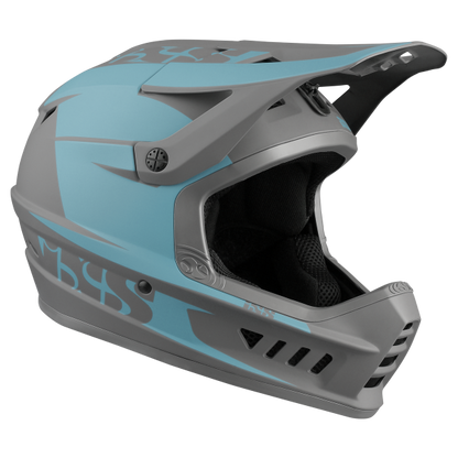 iXS Xact Evo Full Face Helmet - Ocean-Graphite