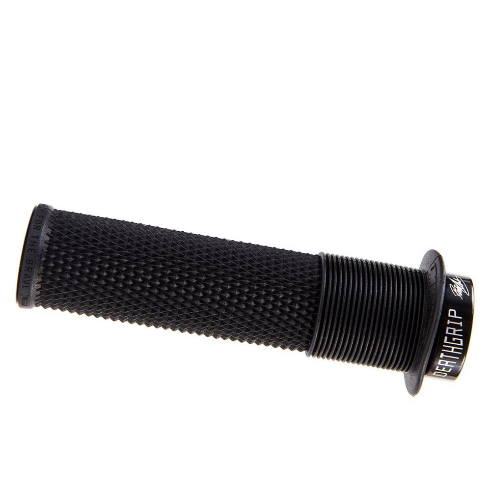 DMR Brendog Race Flanged DeathGrips - Black Black Thick 