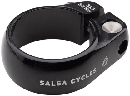 Salsa Lip-Lock Seat Collar - Black - 2020