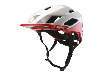 661 Evo AM Patrol MTB Helmet - White-Red White - Red Medium/Large 