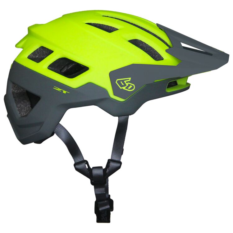 6D Helmets ATB-2T Ascent Trail MTB Helmet - Matt Hi Viz Yellow Matt Hi Viz Yellow X-Small/Small 