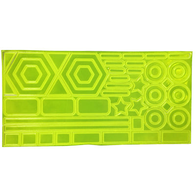 Ultracycle Reflective Sticker Kit High-Viz Yellow  