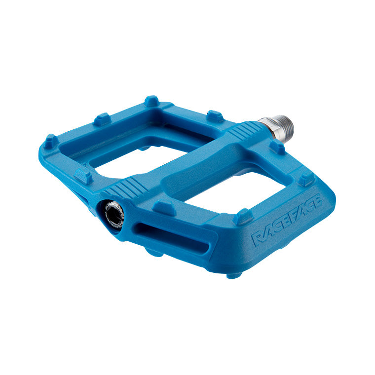 Race Face Ride Flat Pedals - Blue Blue  