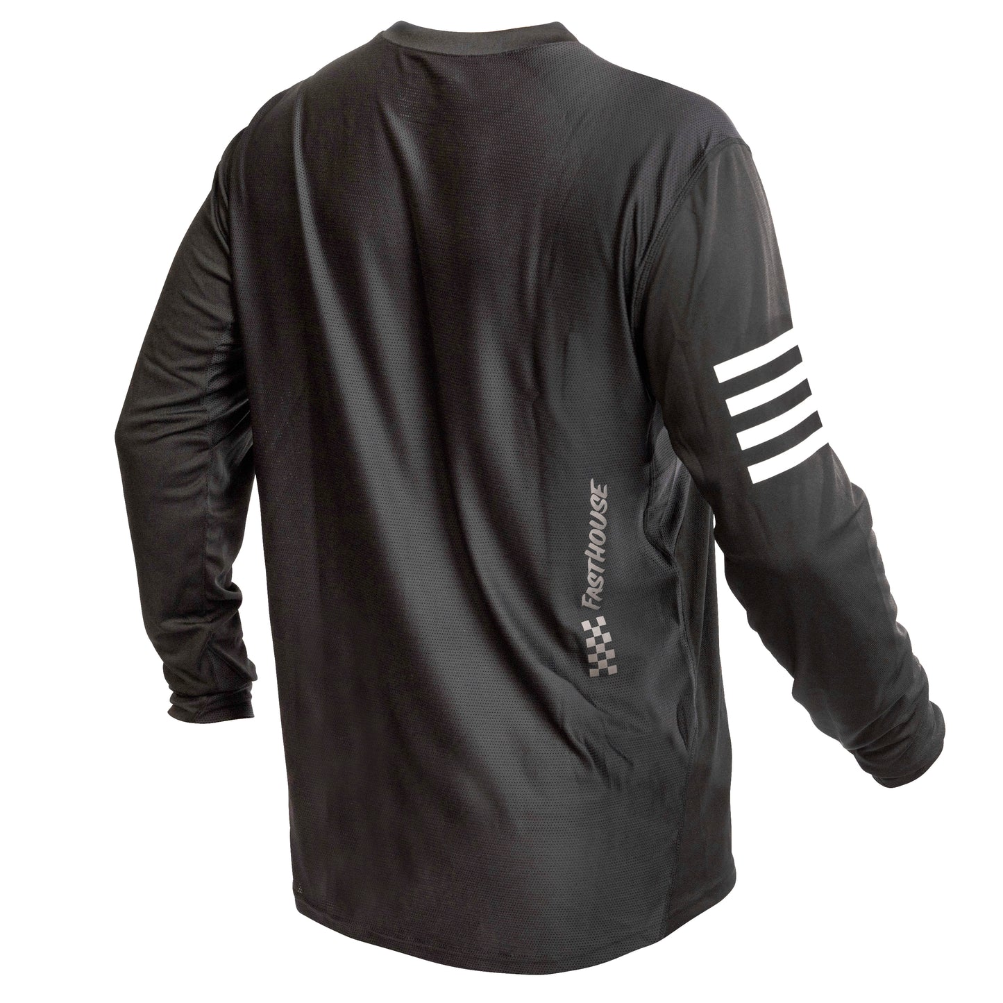 Fasthouse Alloy Rally Long Sleeve MTB Jersey - Youth - Black