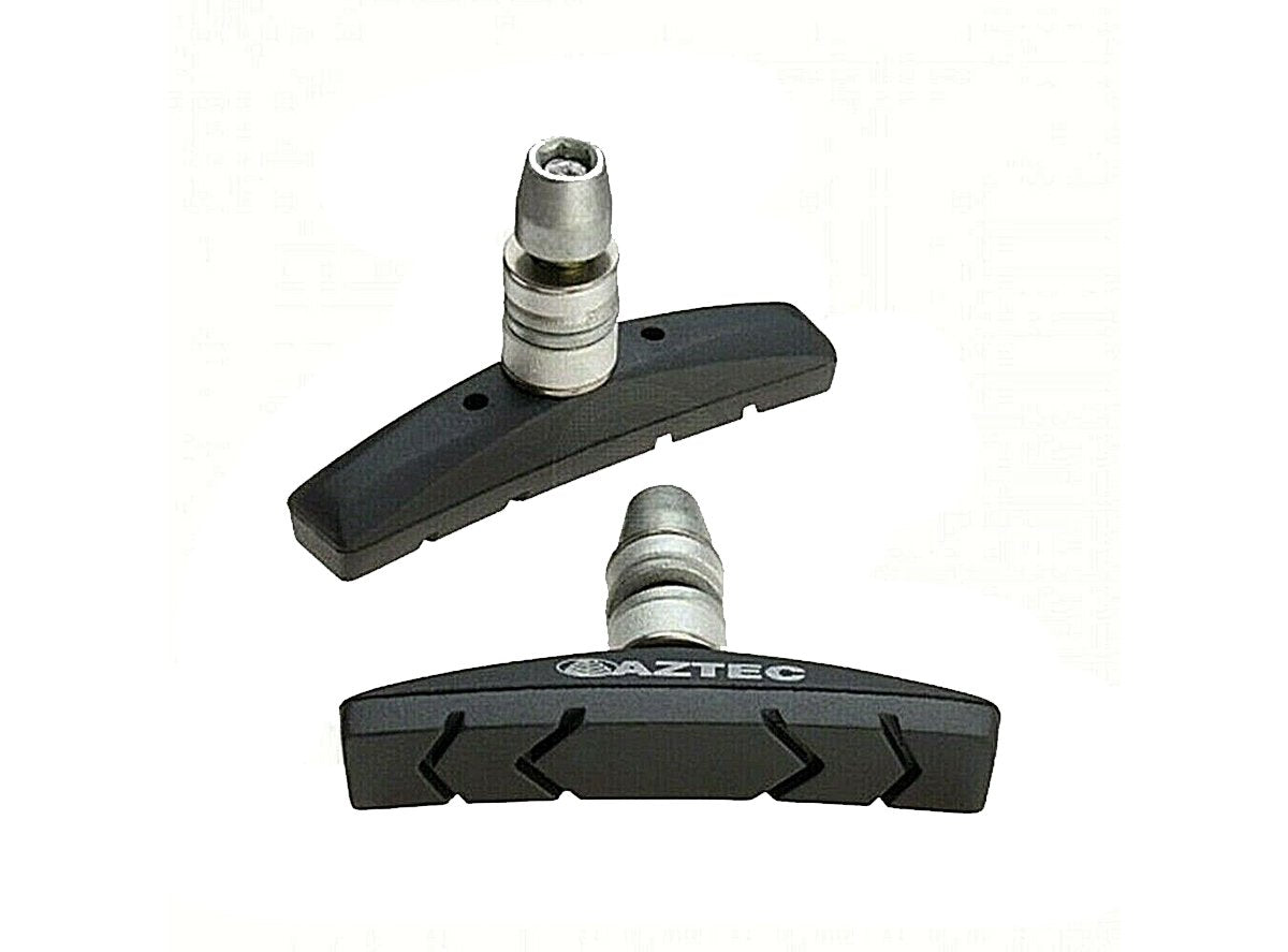 Aztec 2 Cantilever MTB V-Brake Pads - Post type - Black Black  