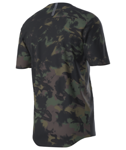Troy Lee Designs Flowline Short Sleeve MTB Jersey - Covert - Army Green - 2023