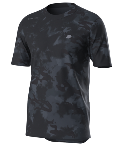 Troy Lee Designs Flowline Short Sleeve MTB Jersey - Covert - Black - 2022 Black Small 