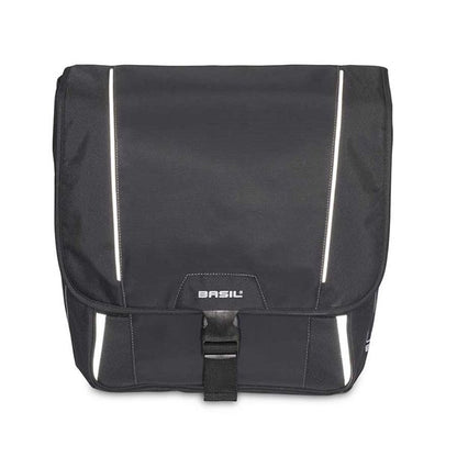 Basil Sport Double Pannier - Black