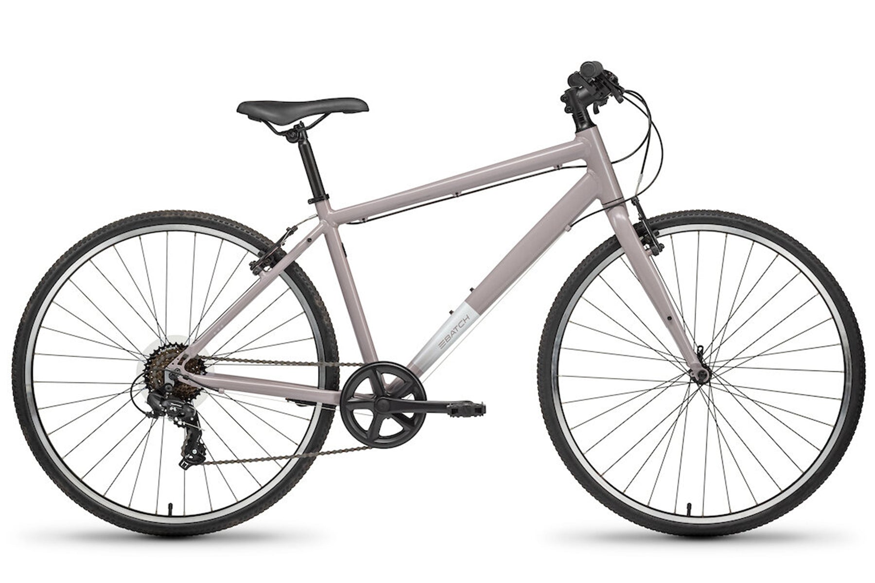 Batch Bicycles 700c Lifestyle Bike - Gloss Vapor Gray Gloss Vapor Gray X-Small 