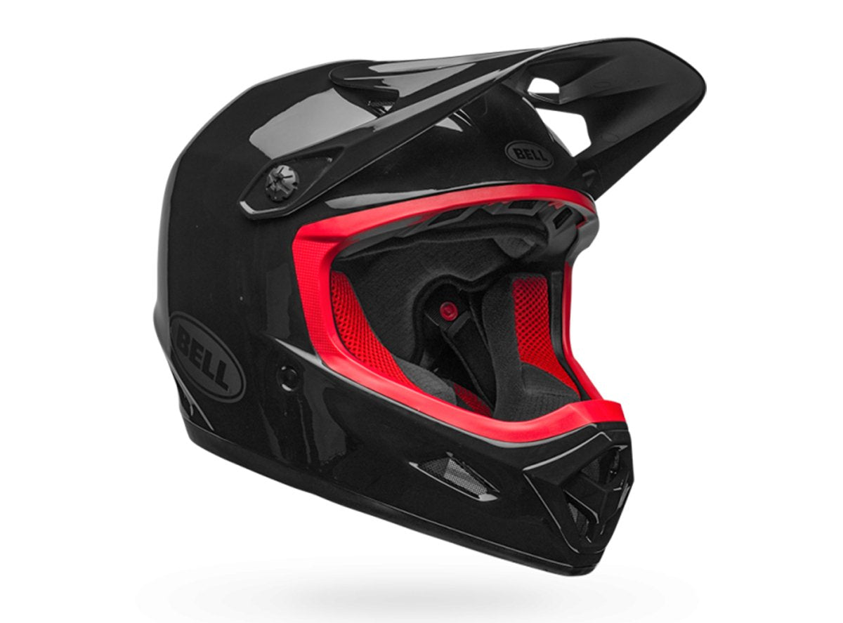Bell Transfer-9 Full Face Helmet - Gloss Black-Hibiscus - 2018 Gloss Black - Hibiscus Small 