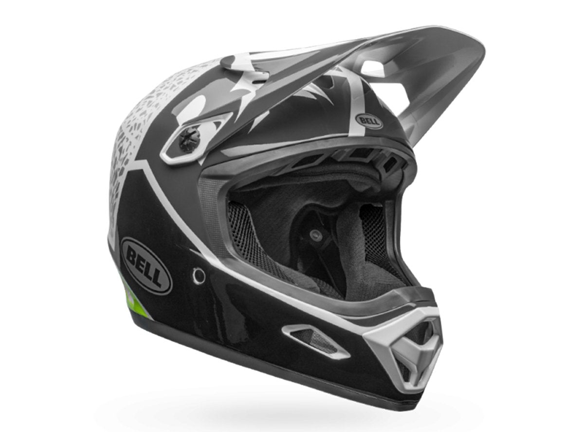 Bell Transfer-9 Full Face Helmet - Gloss Pear-Lead-Silver - 2018 Gloss Pear - Lead - Silver Small 